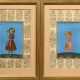 2 Miniaturmalerei Portraits im Mogul Stil "Shah Ja… - Foto 1 2 Miniaturmalerei Portraits im Mogul Stil "Shah Ja… - Foto 1