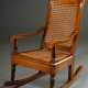 English children's rocking chair with woven seat a… - photo 1 English children's rocking chair with woven seat a… - photo 1