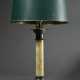Klassische Säulenlampe mit hellgrünem Onyx Fuß und… - Foto 1 Klassische Säulenlampe mit hellgrünem Onyx Fuß und… - Foto 1