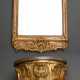 2-piece Rococo mirror console with rocaille and fl… - photo 1 2-piece Rococo mirror console with rocaille and fl… - photo 1
