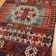 Afyon Kilim, two hexagonal fields with hooks, wide… - фото 1