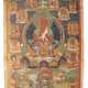Drei Thangkas mit Darstellungen des Amitayus, Vajravarahi und Amitabha - Foto 1