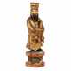 Figur eines hochrangigen Würdenträgers aus Holz. CHINA, Qing-Dynastie (1644-1912). - photo 1