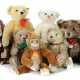 5 Bären, 2 Affen Steiff, Replika, Schimpans 1928, Replika von 1993, K/… - photo 1 5 Bären, 2 Affen Steiff, Replika, Schimpans 1928, Replika von 1993, K/… - photo 1
