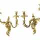 Paar Louis XV.-Appliken 18. Jh., Bronze feuervergoldet, fein gearbeite… - photo 1 Paar Louis XV.-Appliken 18. Jh., Bronze feuervergoldet, fein gearbeite… - photo 1