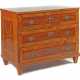 Empire-Kommode mit achtstrahligem Sterndekor um 1800, Nussbaum, Ahorn … - photo 1 Empire-Kommode mit achtstrahligem Sterndekor um 1800, Nussbaum, Ahorn … - photo 1