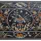 Pietra Dura-Tischplatte Indien, 20. Jh., ''Florentiner Mosaik'' aus ve… - photo 1