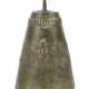Glocke 19. Jh., Bronze, Wandung umgehend mit reliefiertem Dekor, mit K… - photo 1