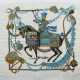 Hermès-Seidencarré Paris, Ende 20. Jh., ''Le Timbalier'', polychromes … - photo 1 Hermès-Seidencarré Paris, Ende 20. Jh., ''Le Timbalier'', polychromes … - photo 1