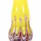Vase Joh. Loetz Wwe, Österreich, um 1910, gelbes Glas, farblos überfan… - photo 1 Vase Joh. Loetz Wwe, Österreich, um 1910, gelbes Glas, farblos überfan… - photo 1