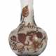 Vácu, A. Kamee Vase, Rumänien, um 1920, farbloses Glas mit braunem und… - Foto 1