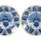 2 Teller mit Blaumalerei de Porceleyne Claew, Delft, 1700-1770, Kerami… - photo 1 2 Teller mit Blaumalerei de Porceleyne Claew, Delft, 1700-1770, Kerami… - photo 1