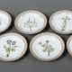 8 Brotteller mit Dekor ''Flora Danica'' Royal Copenhagen, Dänemark, 19… - Foto 1