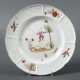 Teller mit Chinoiseriedekor Frankenthal, 1759-1762, Porzellan, polychr… - photo 1 Teller mit Chinoiseriedekor Frankenthal, 1759-1762, Porzellan, polychr… - photo 1