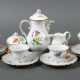 Mokkaservice für 6 Personen Meissen, nach 1934, Porzellan mit Blumenma… - photo 1 Mokkaservice für 6 Personen Meissen, nach 1934, Porzellan mit Blumenma… - photo 1