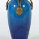Jugendstil-Vase mit Messingmontur im Stil von Paul Jean Milet (1870-19… - photo 1 Jugendstil-Vase mit Messingmontur im Stil von Paul Jean Milet (1870-19… - photo 1