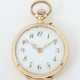 Damentaschenuhr Mitte 20. Jhr., Gelbgold 585, punziert, Innendeckel Me… - photo 1