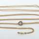 Taschenuhrenkette modern, zweireihig, Gelbgold 585, punziert, ges. ca.… - photo 1 Taschenuhrenkette modern, zweireihig, Gelbgold 585, punziert, ges. ca.… - photo 1