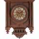 Historismus-Wanduhr um 1870, Holzzifferblatt mit römischen Stundenzahl… - photo 1 Historismus-Wanduhr um 1870, Holzzifferblatt mit römischen Stundenzahl… - photo 1
