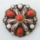 Emaillebrosche Um 1870, Brosche aus Silber 925, vergoldet, Emaille mit… - photo 1 Emaillebrosche Um 1870, Brosche aus Silber 925, vergoldet, Emaille mit… - photo 1