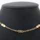 Panzerkette modern, Panzerkette mit Zierelementen, Gelbgold 585, säure… - photo 1 Panzerkette modern, Panzerkette mit Zierelementen, Gelbgold 585, säure… - photo 1
