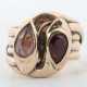 Goldring 20. Jhr., Rosegold 333, Ring in Schlangenform, besetzt mit St… - photo 1