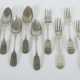 Speisebesteckteile Berlin, Mitte 19. Jh., Silber, ca. 385 g, 14-tlg. b… - Foto 1 Speisebesteckteile Berlin, Mitte 19. Jh., Silber, ca. 385 g, 14-tlg. b… - Foto 1