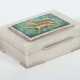 Schatulle mit Emaillebild Emil Brenk, Pforzheim, 20. Jh., Silber 925, … - photo 1 Schatulle mit Emaillebild Emil Brenk, Pforzheim, 20. Jh., Silber 925, … - photo 1