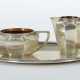Art Déco-Rahmservice Koch & Bergfeld, Bremen, 1930er Jahre, Silber 800… - фото 1 Art Déco-Rahmservice Koch & Bergfeld, Bremen, 1930er Jahre, Silber 800… - фото 1
