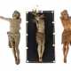 Bildschnitzer des 19. & 20 Jh. Konvolut Corpus Christi, 3-tlg., Holz g… - photo 1