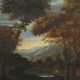 Maler des 18. Jh. ''Seenlandschaft'', Blick in ein Wäldchen mit kleine… - photo 1