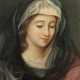 Maler des 19. Jh. ''Madonna'', in weiß-schwarzem Schleier, den Blick g… - photo 1 Maler des 19. Jh. ''Madonna'', in weiß-schwarzem Schleier, den Blick g… - photo 1