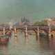 Landrè, Joan de Maler des 19./20. Jh.. ''Pont Neuf'', Blick auf Paris … - photo 1