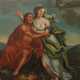 Maler des 19./20. Jh. ''Zeus und Hera auf dem Berg Ida'', Zeus in rote… - photo 1