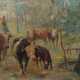 Denzel, Anton Ehingen 1888 - 1962 Riedlingen, deutscher Maler. ''Kühe … - фото 1 Denzel, Anton Ehingen 1888 - 1962 Riedlingen, deutscher Maler. ''Kühe … - фото 1