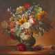 Happ, Sepp Bad Brückenau 1912 - ?, deutscher Maler. ''Blumenstillleben… - photo 1 Happ, Sepp Bad Brückenau 1912 - ?, deutscher Maler. ''Blumenstillleben… - photo 1