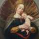 Maler des 20. Jh. ''Maria mit Kind'', Darstellung einer bekrönten Mari… - photo 1 Maler des 20. Jh. ''Maria mit Kind'', Darstellung einer bekrönten Mari… - photo 1