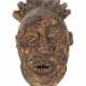 Maske der Bamileke oder Babanki Kameruner Grasland, Holz, Maskengesich… - Foto 1