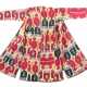 Seidenikat-Mantel Usbekistan, wohl Mitte 20. Jh., gesteppter Kaftan, a… - photo 1