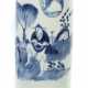 Pinseltopf China, Qing-Dynastie, 19. Jh., Porzellan, Zylinderform, Unt… - photo 1 Pinseltopf China, Qing-Dynastie, 19. Jh., Porzellan, Zylinderform, Unt… - photo 1