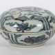 Deckeldose China, Ming-Dynastie, 1368 - 1644, Wanli-Periode, Steingut,… - photo 1