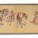 Rollbild mit Tigergruppe China, 20./21. Jh., Fotodruck auf Papier, daz… - фото 1 Rollbild mit Tigergruppe China, 20./21. Jh., Fotodruck auf Papier, daz… - фото 1