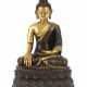 Feine Bronze des Buddha Shakyamuni Nepal, 18./19. Jh., Bronze, patinie… - photo 1 Feine Bronze des Buddha Shakyamuni Nepal, 18./19. Jh., Bronze, patinie… - photo 1