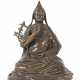 Lama Tibet, ca. 17. Jh., Bronze, auf einem felsenartigen Terrainsockel… - photo 1 Lama Tibet, ca. 17. Jh., Bronze, auf einem felsenartigen Terrainsockel… - photo 1