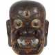 Maske des Mahakala Tibet, 19./20. Jh., Holz, geschnitzt, polychrom gef… - photo 1 Maske des Mahakala Tibet, 19./20. Jh., Holz, geschnitzt, polychrom gef… - photo 1