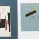 Maler des 20. Jh. wohl Russland, zwei suprematistische Kompositionen, … - photo 1 Maler des 20. Jh. wohl Russland, zwei suprematistische Kompositionen, … - photo 1