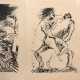 Münch, Armin (1930 Rabenau-2013 Rostock) 3 Grafiken mit figürlich, abstrakten Darstellungen, jeweils mit Bleistift sign., 23,5x18 cm bis 49,5x38 cm, ungerahmt (Studium 1950-1955 an Hochschule für bildende Künste in Dresd… - фото 1 Münch, Armin (1930 Rabenau-2013 Rostock) 3 Grafiken mit figürlich, abstrakten Darstellungen, jeweils mit Bleistift sign., 23,5x18 cm bis 49,5x38 cm, ungerahmt (Studium 1950-1955 an Hochschule für bildende Künste in Dresd… - фото 1