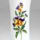 Meissen-Vase, Pfeifferzeit 1924-34, Bunte Blume 1 und Goldränder, 1. Wahl, H. 24 cm - Foto 1