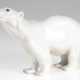 Figur "Eisbär", Bing & Gröndahl, Nr. 1692, polychrom bemalt, H. 12,5 cm, L. 19 cm - photo 1 Figur "Eisbär", Bing & Gröndahl, Nr. 1692, polychrom bemalt, H. 12,5 cm, L. 19 cm - photo 1