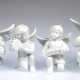 4 musizierende Engel-Figuren, Rosenthal, matt weiß, versch. Größen, H. 11-15 cm - photo 1 4 musizierende Engel-Figuren, Rosenthal, matt weiß, versch. Größen, H. 11-15 cm - photo 1